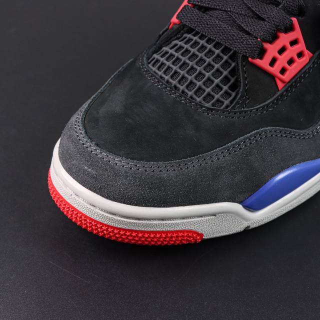 渠道优势 ！ Ljr纯原 Aj4 Air Jordan 4 Rare Air Laser 稀有空气 黑灰 Ljr版本纯原生产线出品 Ljr纯原最高工艺制作 原装