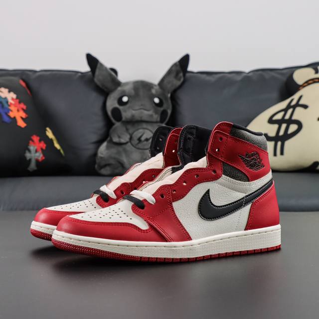 渠道优势 ！ Ljr纯原 Aj1 Air Jordan 1 Retro High Og Lost & Found 芝加哥 Ljr纯原生产线出品 原装纸板原楦开发
