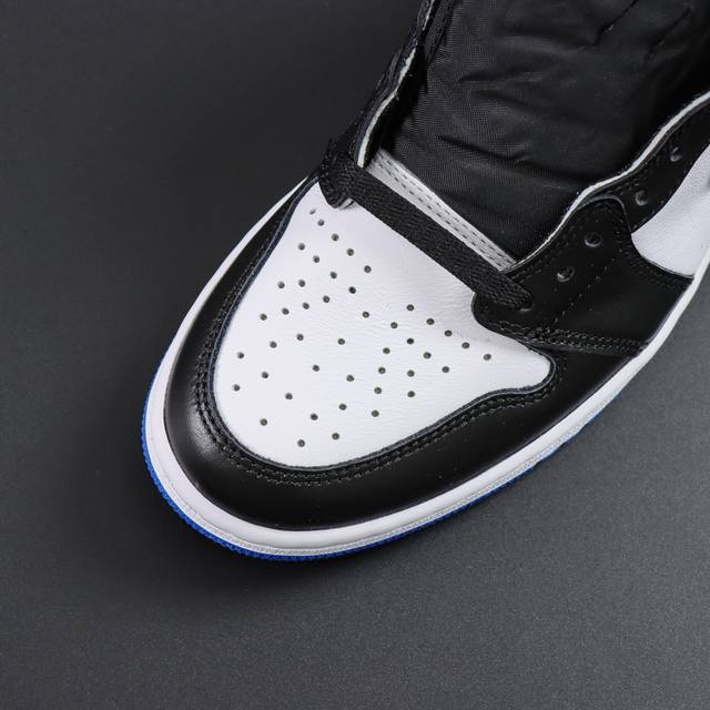 渠道优势 ！ Ljr纯原 Aj1 Fragment Design X Air Jordan 1 Retro High 藤原浩 大闪电 Ljr纯原生产线出品 原装