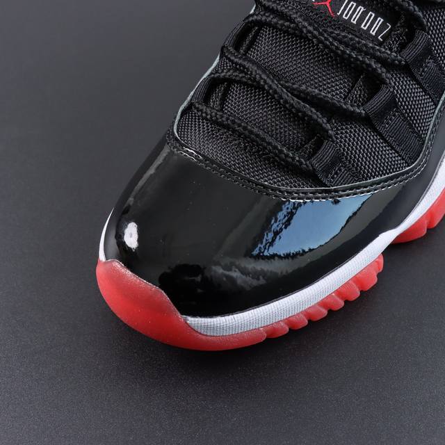 渠道优势 ！ Ljr纯原 Aj11 Air Jordan 11 Low Bred 黑红 Ljr纯原生产线出品 原楦原档案数据开模打造 原厂中底拉帮钢印 原厂漆皮