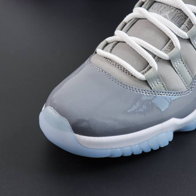 渠道优势 ！ Ljr纯原 Aj11 Air Jordan 11 Retro Cool Grey 酷灰 Ljr纯原生产线出品 原楦原档案数据开模打造 原厂中底拉帮