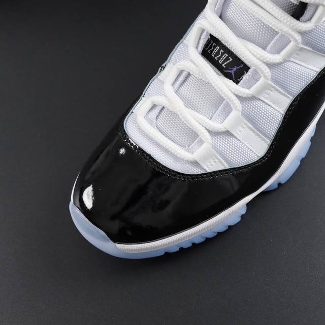 渠道优势 ！ Ljr纯原 Aj11 Air Jordan 11 Concord 康扣 Ljr纯原生产线出品 原楦原档案数据开模打造 原厂中底拉帮钢印 原厂漆皮