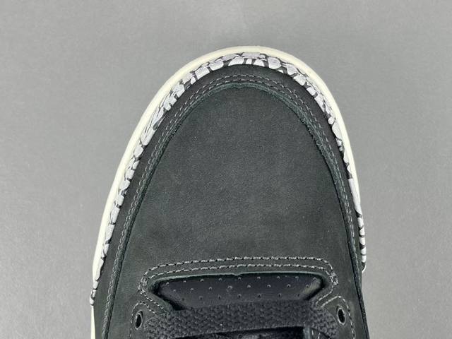 渠道优势 ！ X版 改进款 Aj3 Jordan Air Jordan 3 Off Noir 潮流 中帮 复古篮球鞋 黑 货号: 尺码：Ck9246-001 货