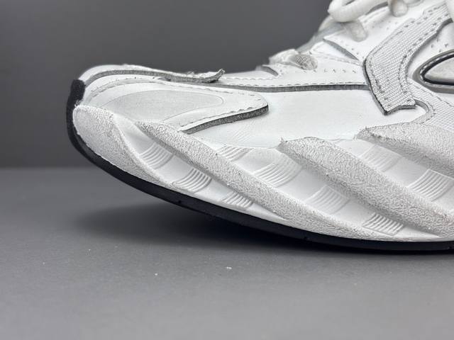 渠道优势 ！ Ok版 巴黎 Balenciaga巴黎世家 Monday 圆头系带 低帮 生活休闲鞋 男女同款 尺码 35 36 37 38 39 40 41 4