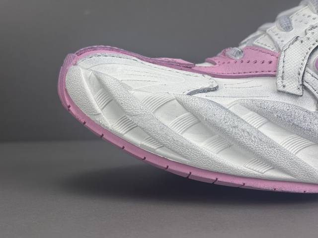 渠道优势 ！ Ok版 巴黎 Balenciaga巴黎世家 Monday 圆头系带 低帮 生活休闲鞋 女款 粉色 尺码 35 36 37 38 39 40 41