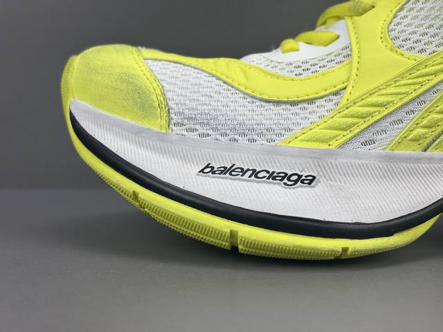 渠道优势 ！ Ok版 巴黎 Balenciaga巴黎世家 Circuit 圆头系带 Logo印花 低帮 老爹鞋跑步鞋 男女同款 尺码35 36 37 38 39