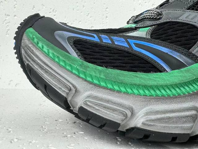 渠道优势 ！ Ok版 巴黎 Balenciaga巴黎世家 10Xl 网布 做旧厚底 低帮 老爹鞋 男女同款 尺码 35 36 37 38 39 40 41 42