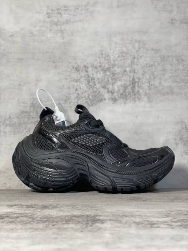 渠道优势 ！ Ok版 巴黎 Balenciaga巴黎世家 10Xl 网布 做旧厚底 低帮 老爹鞋 男女同款 尺码 35 36 37 38 39 40 41 42