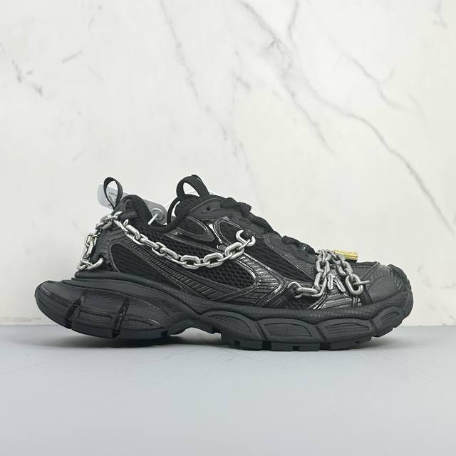 渠道优势 ！ Ok版 巴黎 Balenciaga巴黎世家 3Xl 24Ss 绑带做旧 潮流百搭 低帮 生活休闲鞋 男女同款 尺码35 36 37 38 39 4