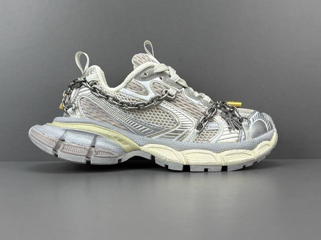 渠道优势 ！ Ok版 巴黎 Balenciaga巴黎世家 3Xl 24Ss 绑带做旧 潮流百搭 低帮 生活休闲鞋 男女同款 尺码35 36 37 38 39 4