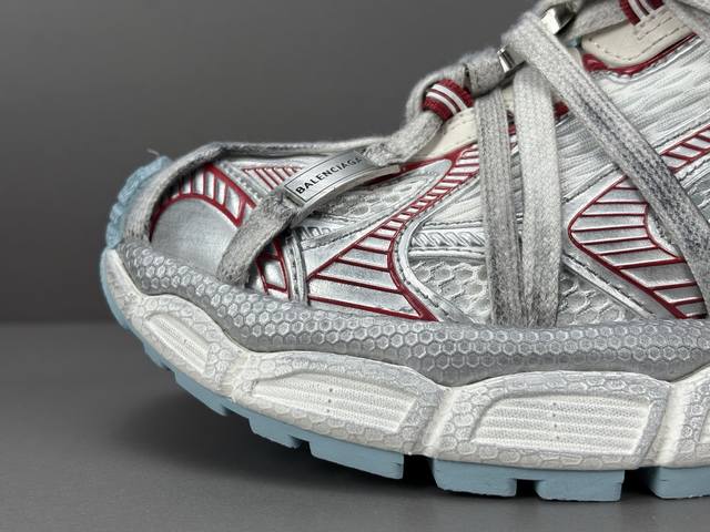 渠道优势 ！ Ok版 巴黎 Balenciaga巴黎世家 3Xl 24Ss 绑带做旧 潮流百搭 低帮 生活休闲鞋 男女同款 尺码35 36 37 38 39 4