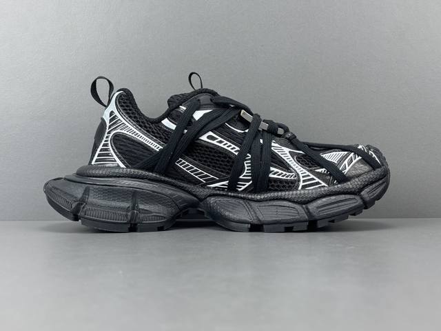 渠道优势 ！ Ok版 巴黎 Balenciaga巴黎世家 3Xl 24Ss 绑带做旧 潮流百搭 低帮 生活休闲鞋 男女同款 尺码35 36 37 38 39 4