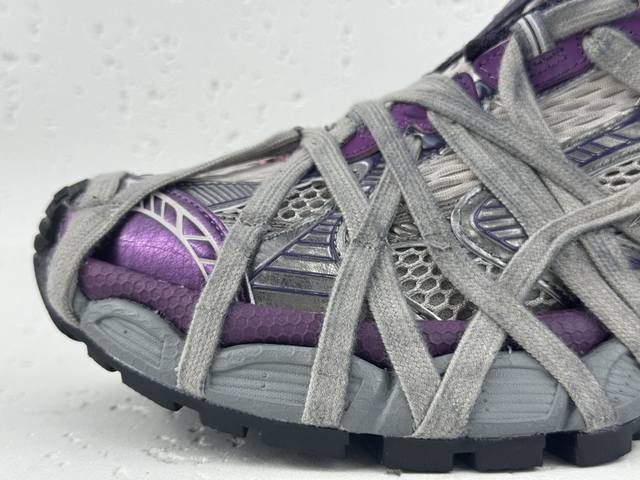 渠道优势 ！ Ok版 巴黎 Balenciaga巴黎世家 3Xl 24Ss 绑带做旧 潮流百搭 低帮 生活休闲鞋 男女同款 尺码35 36 37 38 39 4