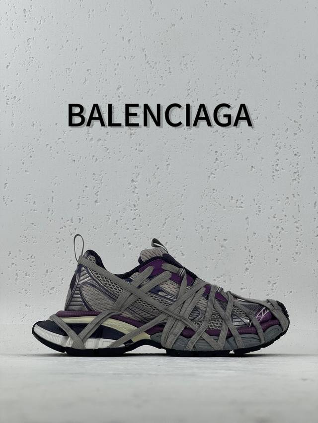 渠道优势 ！ Ok版 巴黎 Balenciaga巴黎世家 3Xl 24Ss 绑带做旧 潮流百搭 低帮 生活休闲鞋 男女同款 尺码35 36 37 38 39 4