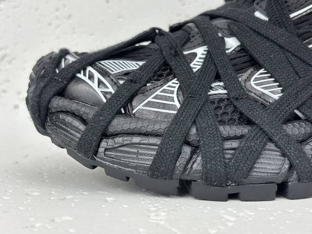 渠道优势 ！ Ok版 巴黎 Balenciaga巴黎世家 3Xl 24Ss 绑带做旧 潮流百搭 低帮 生活休闲鞋 男女同款 尺码35 36 37 38 39 4