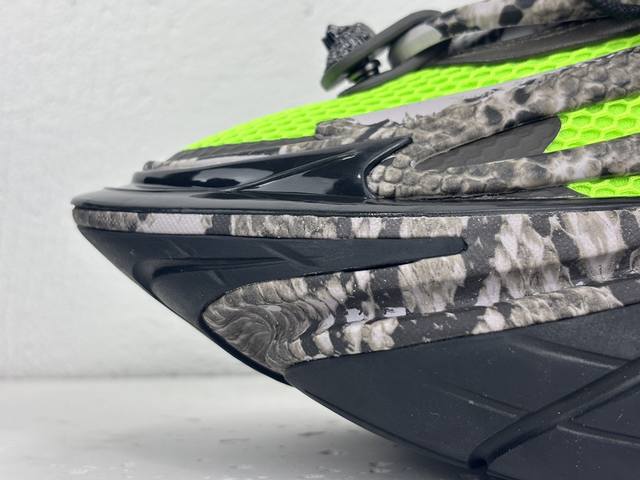 渠道优势 ！ Ok版 巴黎 Balmain巴尔曼 Unicorn 小牛皮 圆头系带 低帮 老爹鞋 7Cm 男女同款 尺码35 36 37 38 39 40 41