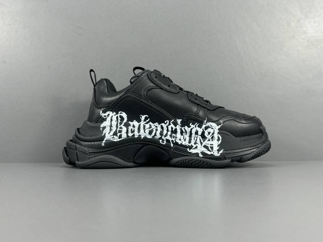 渠道优势 ！ Ok版 巴黎 Balenciaga巴黎世家 Triple S 潮流百搭 户外厚底 低帮 老爹鞋 男女同款 尺码：35 36 37 38 39 40