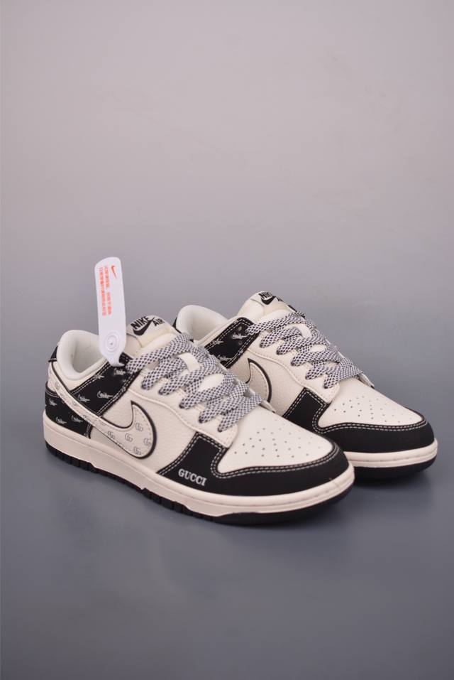 Nike Sb Dunk Low Gucci联名 纯原大厂出品 极力推荐 原装头层材料 独家版型蒸餾加工 帶來的是更好的视觉和脚感体验 大厂纯原品质出货 清洁度