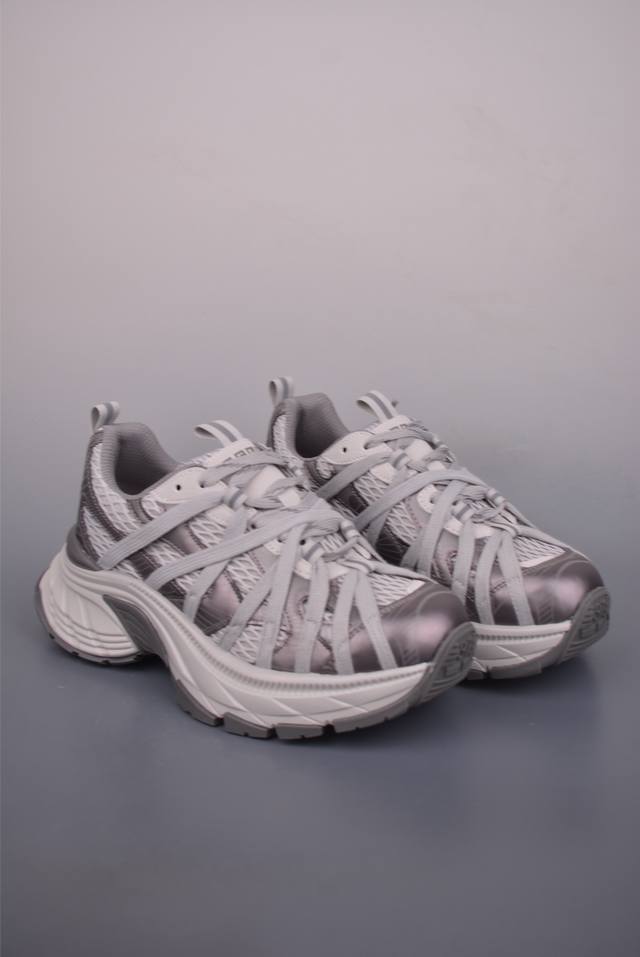 Gg-Cc Gg-Cc Chunky Low 厚底增高运动老爹鞋 广东大厂出品 夏季透气网面老爹鞋系列 时髦Look轻松定格 不费力展现率性氛围 酷帅机能风不规