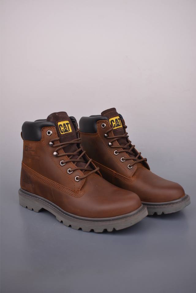 Cat 卡特经典畅销款官网常年主打款 历年经典热销大黄靴 广东纯原出品 面料采用意大利进口磨砂牛皮 堪称正品复印全新出炉 工艺品质基本无法辨别出真假 专为高端海