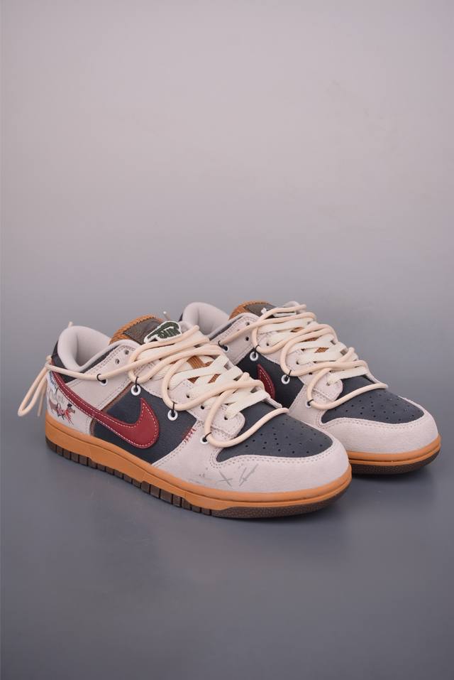 Nike Sb Dunk Low 解构绑带 纯原大厂出品 极力推荐 原装头层材料 独家版型蒸餾加工 帶來的是更好的视觉和脚感体验 大厂纯原品质出货 清洁度 电绣