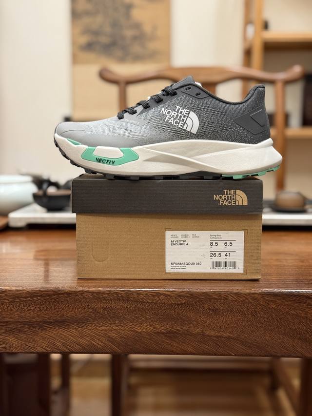 顶级原版 公司级 北面The Ｍ Vectiv Enduris 4 灰色 Nfoa8Aeqdu9-060 男女鞋 36 36.5 37 38 38.5 39 4