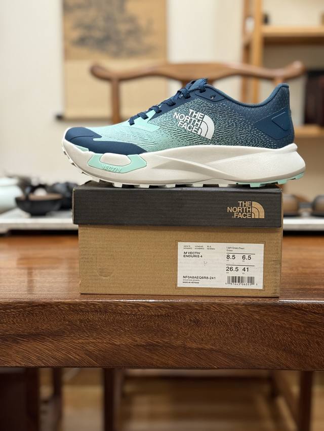 顶级原版 公司级 北面The Ｍ Vectiv Enduris 4 绿色 Nfoa8Aeq6R8-241 男女鞋 36 36.5 37 38 38.5 39 4