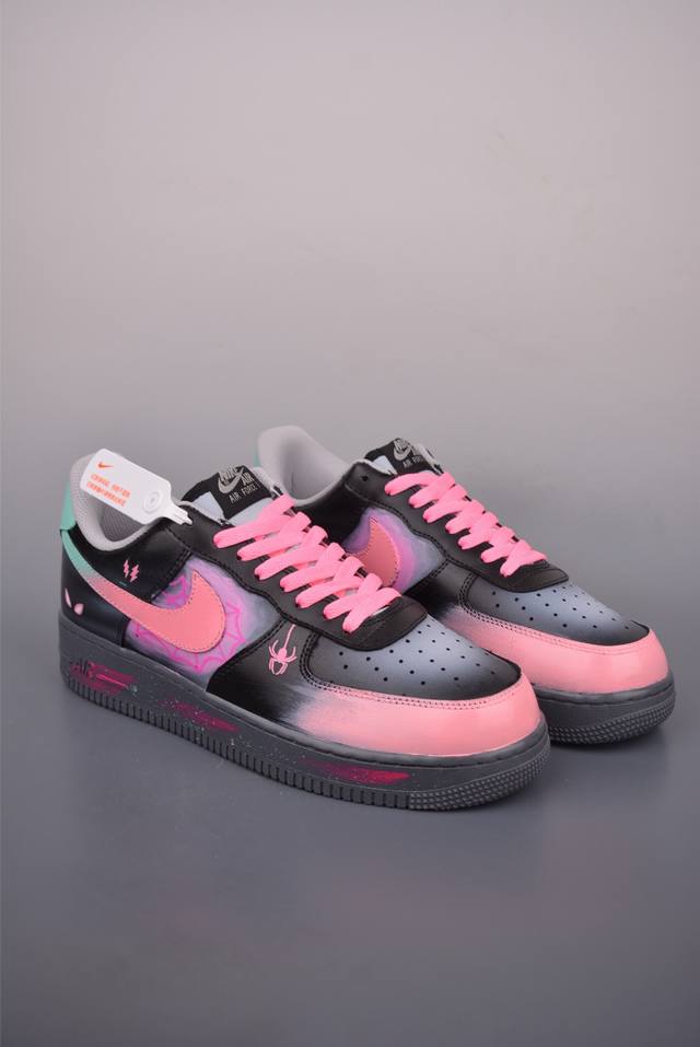 Nike Air Force 1 Low 个性涂鸦 原楦头原纸板 打造纯正空军版型 专注外贸渠道 全掌内置蜂窝气垫 原盒配件 原厂中底钢印、拉帮完美 官方货号: