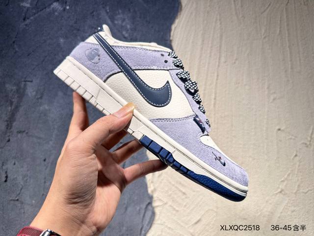 新品上市实拍 创意定制联名配色,经典美系街头品牌-至高无上Supreme X Nike By You Low Retro Sp扣篮系列低帮休闲运动滑板板鞋Dr
