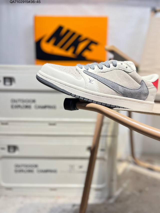 Lv X 乔丹Air Jordan 1 Low Aj1低帮系列篮球鞋 官方同步配色 原装级产物 #拒绝公底 立体鞋型 细节完美 高清洁度Lx1988 Qa710