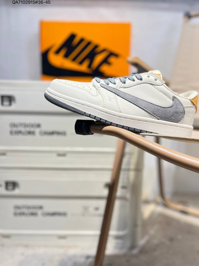 Lv X 乔丹Air Jordan 1 Low Aj1低帮系列篮球鞋 官方同步配色 原装级产物 #拒绝公底 立体鞋型 细节完美 高清洁度Lx1988 Qa710