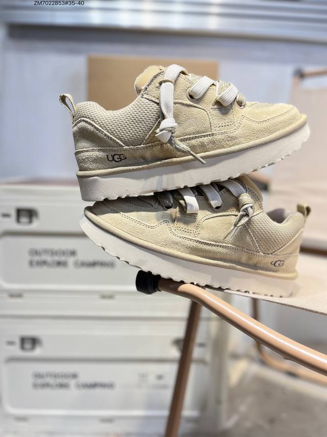 Ugg 雪地靴 防水麂绒皮革鞋面 美国轻奢品牌Ugg W Neuel尼瓦尔系列秋冬新款防污系列休闲保暖1168890 Zm7022853#35-40