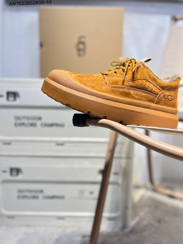 Ugg 雪地靴 防水麂绒皮革鞋面 美国轻奢品牌Ugg W Neuel尼瓦尔系列秋冬新款防污系列休闲保暖U6336M Aw7022852#39-44