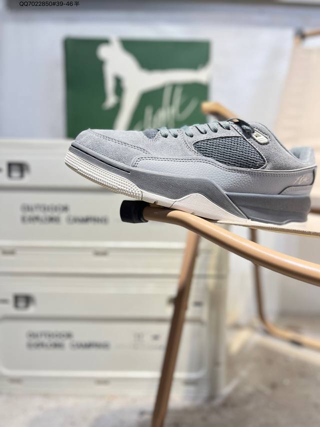 Who Decides War X Nike Jordan Flight Court Ate 搭防滑耐磨 低帮 耐克复古篮球鞋 货号:Hf3255 Qq7022