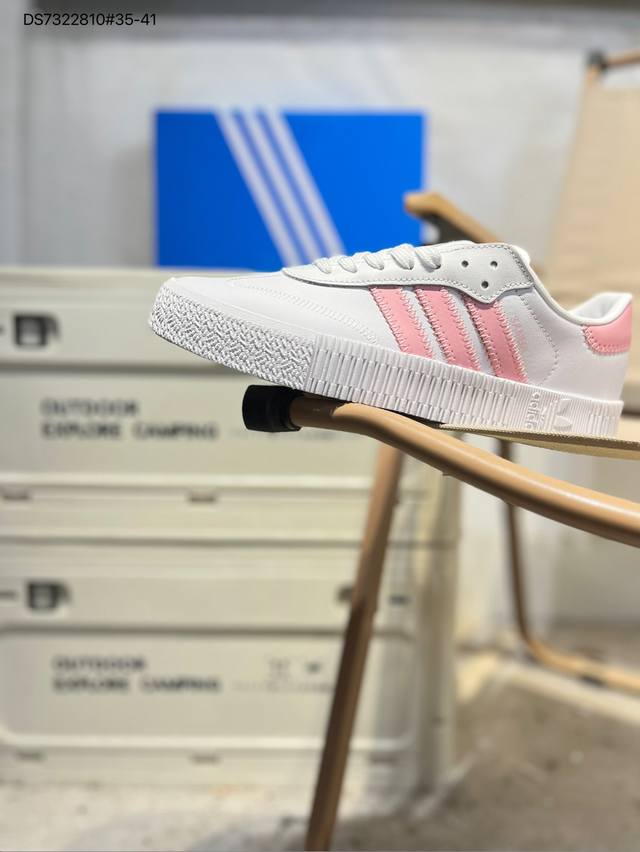 Adidas Sambarose W Cny 百搭单品 阿达迪斯 Adidas三叶草 Sambarose W Cny 杨同幂款低厚帮底板鞋 Adidas Sam