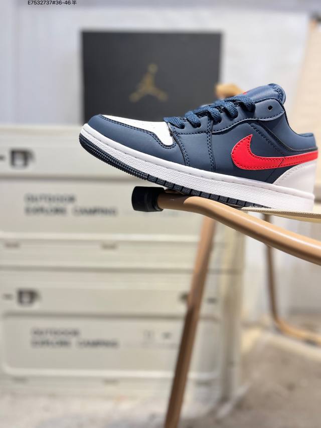 双十一福利特价乔丹Air Jordan 1 Low Aj1低帮系列篮球鞋 官方同步配色 原装级产物 #拒绝公底 立体鞋型 细节完美 高清洁度E7532737#3