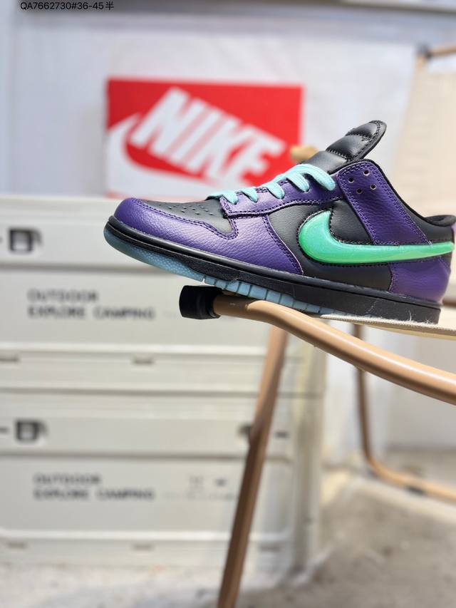 耐克Nike Dunk Low 板鞋Sb系列经典百搭休闲运动板鞋加厚鞋舌的填充，使舒适性大大提升，同时也更方便穿脱中底部分则加入了脚感柔软舒适Zoomair气垫