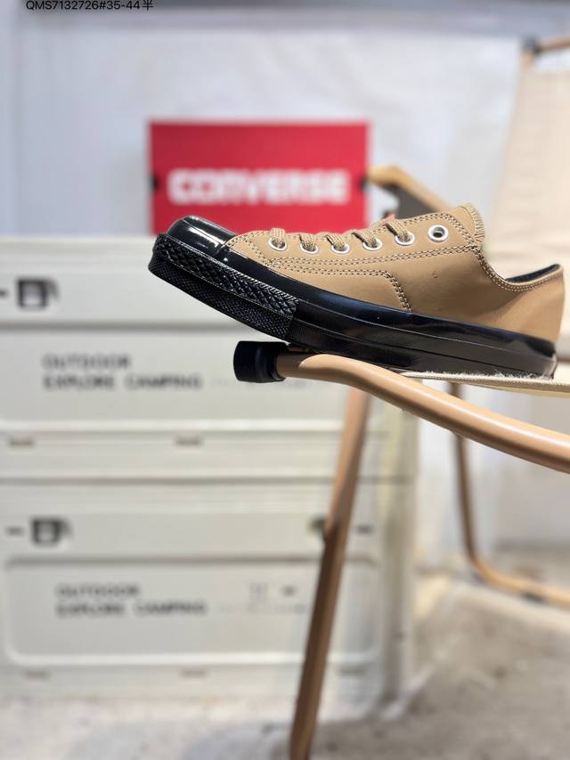 Converse All Star Squaretoe Ox 匡威新款 日本限定 新款方头系列 耐磨低帮男女同款休闲帆布鞋 来自Converse Japan 全