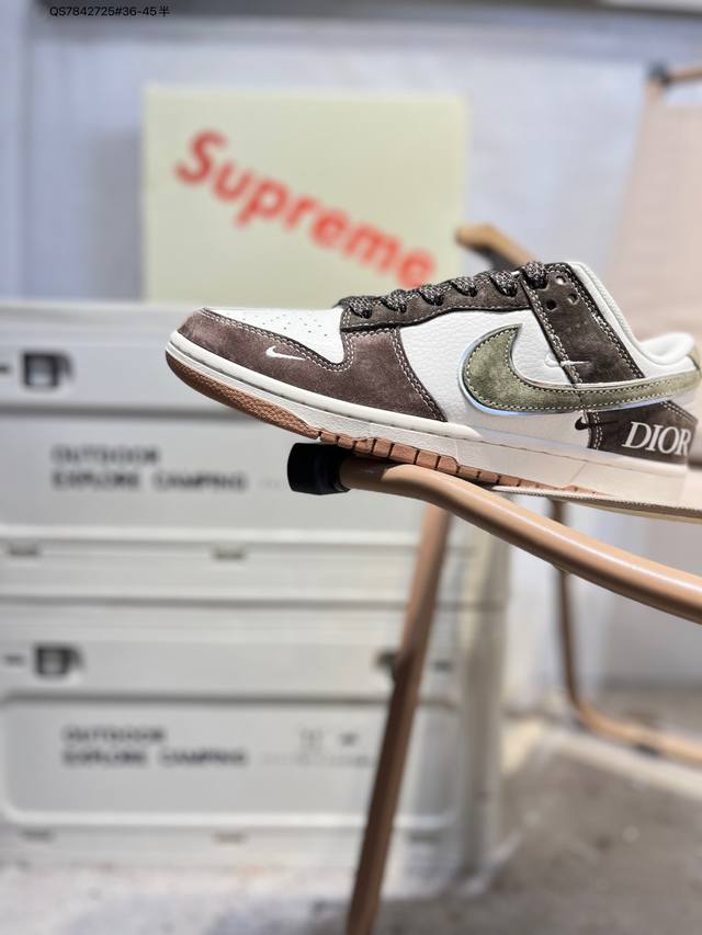 Supreme X Nike Sb Dunk Low 大厂出品 极力推荐 新配色 原装头层材料 独家版型蒸餾加工 帶來的是更好的视觉和脚感体验 大厂纯原品质出货