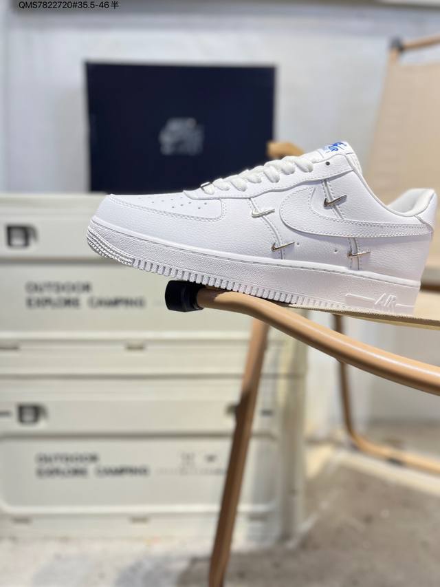 耐克 Nike Air Force 1 '07空军一号 百搭休闲运动板鞋。柔软、弹性十足的缓震性能和出色的中底设计，横跨复古与现代的外型结合，造就出风靡全球三十