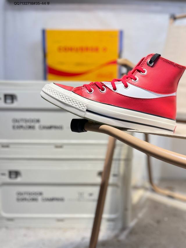 Coca-Cola X Converse Chuck 1970 可口可乐联名 复古皮质高帮休闲鞋 匡威Converse再次携手可口可乐Coca-Cola推出联名