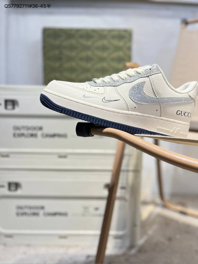 Nk Air Force 1'07 Low 空军一号低帮休闲板鞋 #定制皮料 原楦原纸板 纯正空军版型 高清洁度 内置全掌气垫Xs1985 Qs7792711#