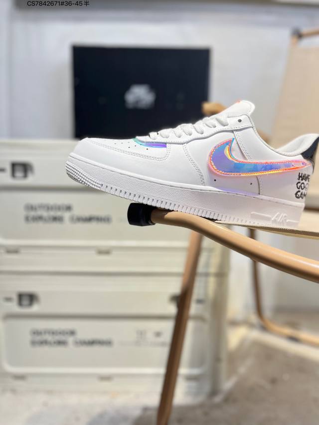 双十一福利特价Nk Air Force 7 Low 空军一号低帮休闲板鞋 #定制皮料 原楦原纸板 纯正空军版型 高清洁度 内置全掌气垫Dc0710 Cs7842