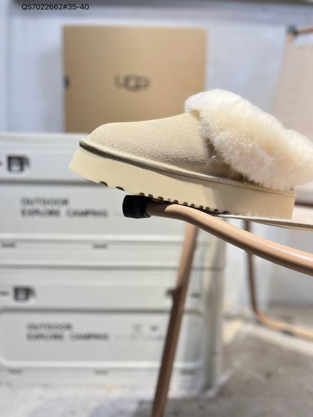 Ugg 雪地靴 防水麂绒皮革鞋面 美国轻奢品牌Ugg W Neuel尼瓦尔系列秋冬新款防污系列休闲保暖Qs7022662#35-40