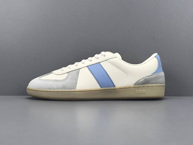 渠道优势 ！ 专柜版 迪奥 Dior迪奥 B01 牛皮革 绒面 圆头系带 低帮 板鞋 男款 尺码 38 39 40 41 42 43 44 45 46 男款 偏