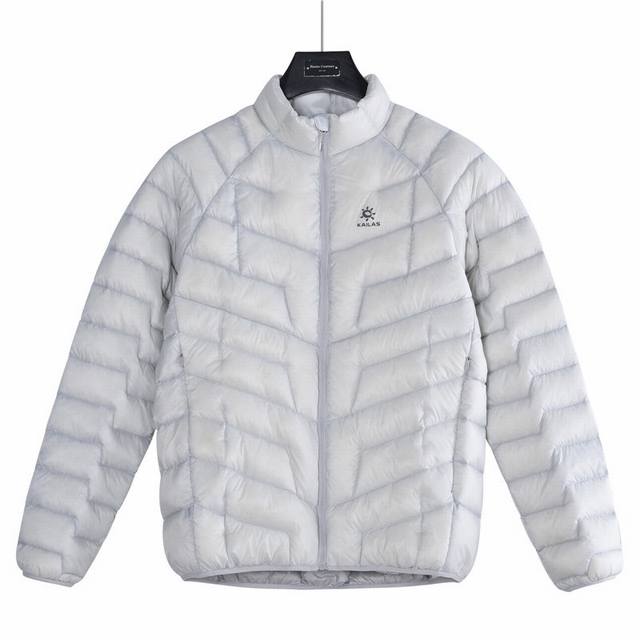 渠道优势 ！ 外贸保真版 凯乐石 凯乐石 Gt羽绒服 轻薄款 银白色 尺码 S M L Xl Xxl