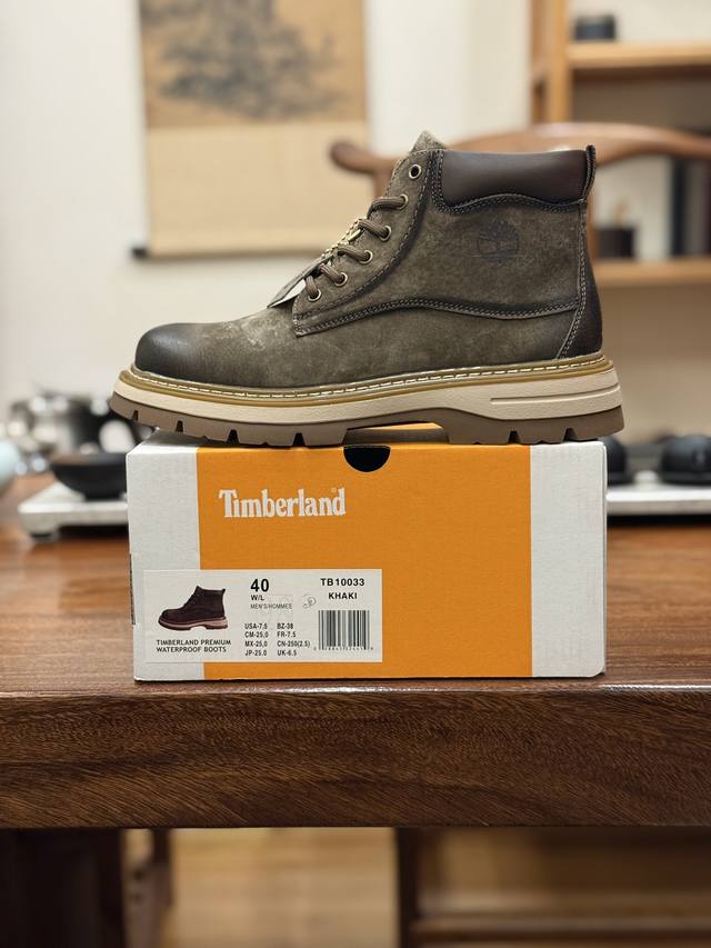 新货Timberland添柏岚 天伯伦户外高帮休闲大黄靴系列 #广东大厂品质 原盒原包装 时尚潮流搭配 面料采用意大利顶级磨砂细纹牛皮 搭配防臭防腐真皮乳胶鞋垫