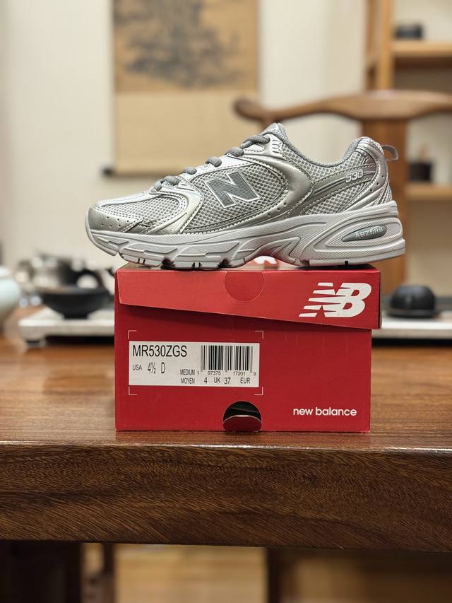 公司级 平台货 Nb530 灰银 Mr530Zgs 男女鞋 36 37 37.5 38 38.5 39.5 40 40.5 41.5 42 42.5 43 44