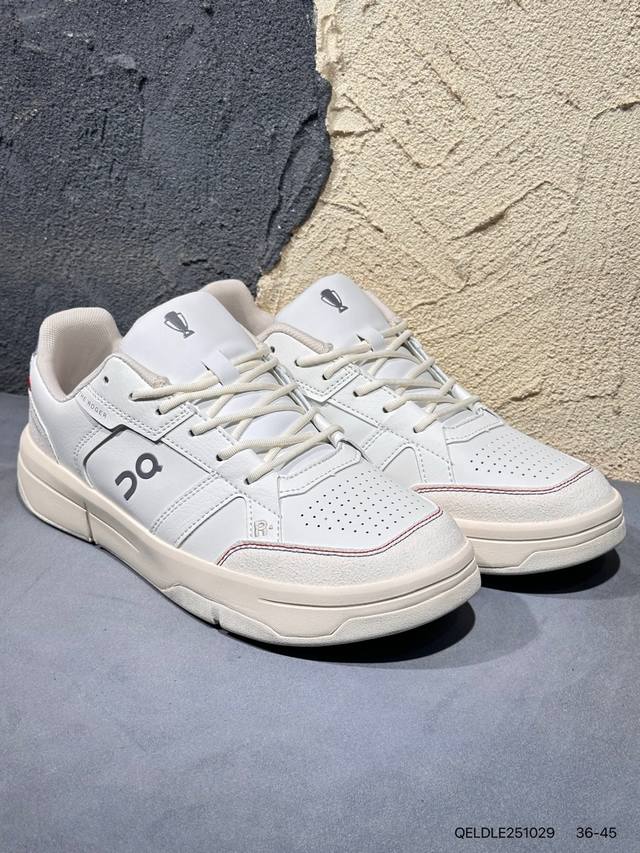 新品上市实拍 On Cloudmonster 昂跑 新兴品牌轻便低帮跑步鞋 首发实拍 鞋款以网球为灵感的运动休闲鞋，大胆的复古外观与革新科技融合，助力运动生活的