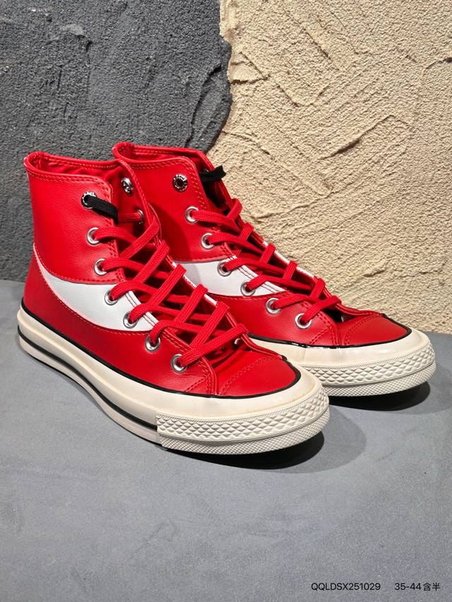 Coca-Cola X Converse Chuck 1970 可口可乐联名 复古皮质高帮休闲鞋 匡威Converse再次携手可口可乐Coca-Cola推出联名